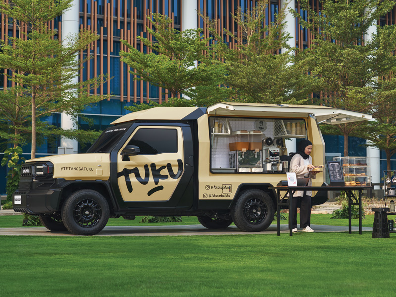 Hilux Rangga Mobile Cafe